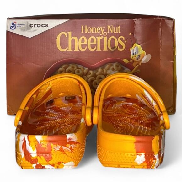 NEW Honey Nut Cheerios x CROCS Size J6 EU 37-38 Womens 7-8 NWT Streetwear Kids - Picture 8 of 16